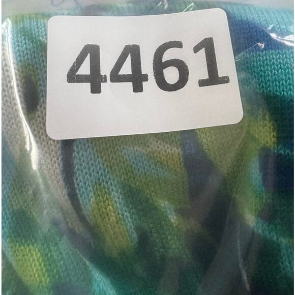 Cache Small Viscose Sweater Short Sleeve Green Tropical Lightweight Sweater - Picture 7 of 7